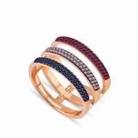 Ringe Kurshuni Dame in Silber NB22RB452